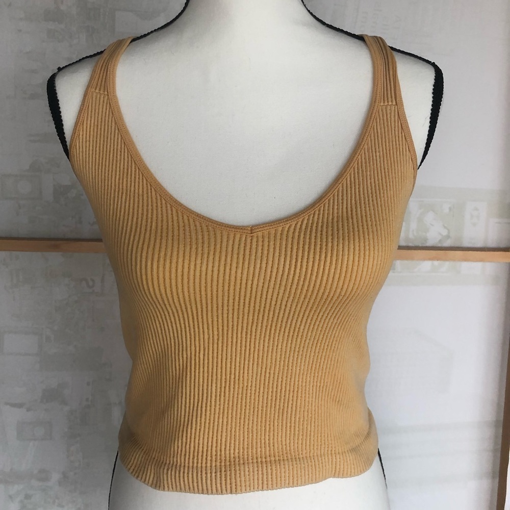 Mustard Tank Top
